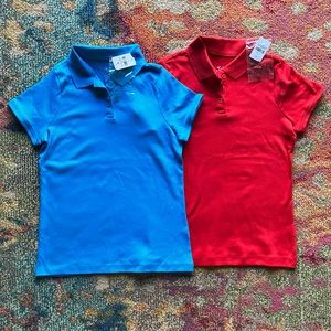 Justice polos 2/$15